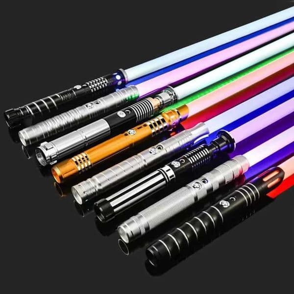 Game And Toy RGB Metal led glove Laser Sword Lightsaber Ada Brinquedos Sabre De Luz Juguetes Kpop Lightstick Zabki Oyunc Designer
