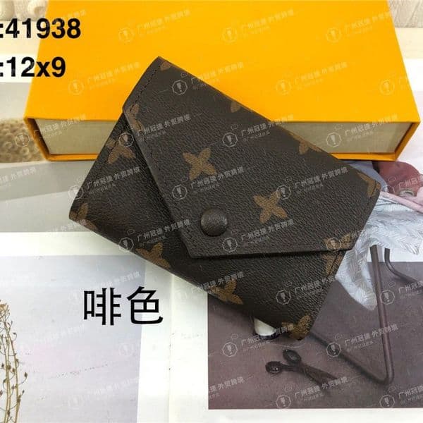 2026 Designer Ladies' wallet Doudou Bag Luxury three-fold coin purse card bag multi-color versatile and multi-purpose Clutch bag High-quality festival gifts Notebook