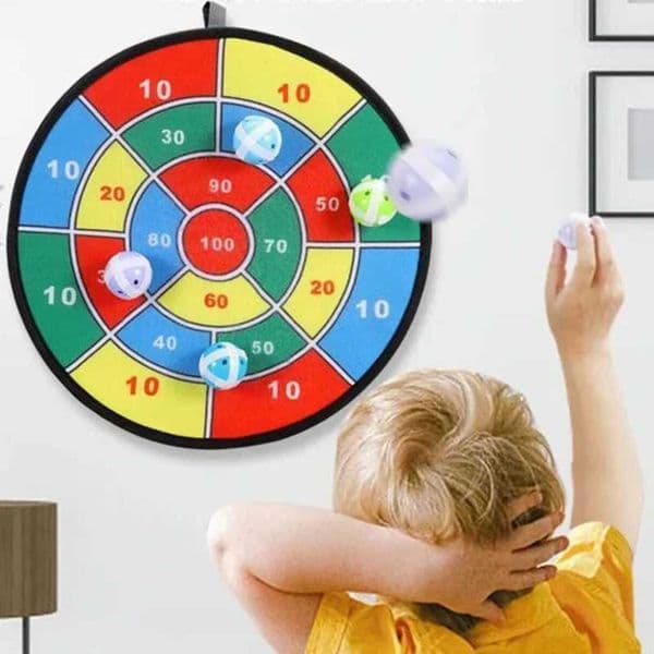 Toy Water Gun Large Kids Dart Board With Sticky Balls Boys Indoor/Sport Outdoor Fun Party sand table Play Game Toys Beach