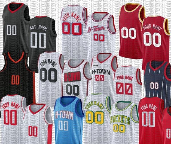 Men Kevin Durant Alperen Sengun Amen Thompson Fred VanVleet Tari Eason Reed Sheppard Jabari Smith Jr. Dorian Finney-Smith Josh Okogie Aaron Holiday Basketball Jersey