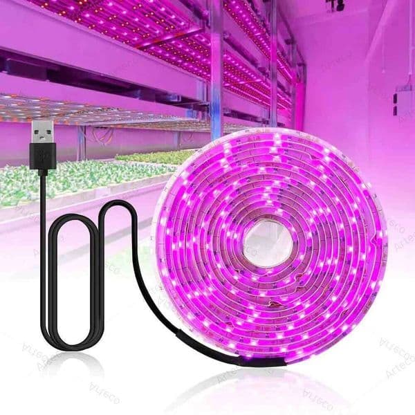 DC 5V Pink Strip TV Background Lighting Tape Home Decor Lamp 1- 5m LED String Light USB Powered 26H0224