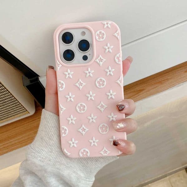 Korean Ins Little Flower Soft Silicone Phone Case For iPhone 17 17 Pro Max 16 16 Pro 16 Pro Max 16 PlusT260311