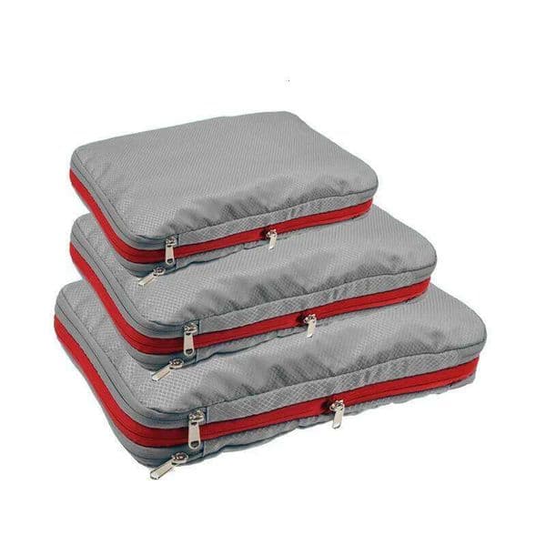 Travel Organizer Compression Packing Clothing Storage Bags Double Layer Portable Large Capacity/Waterproof Cube Ziplock Baggies 26Y0225