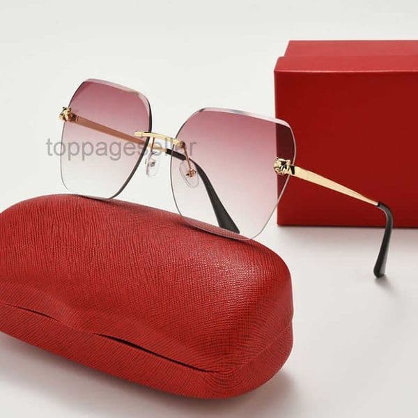 Men sunglasses designer women luxury sunglasses mens eyewear frames goggle frameless adumbral outdoor glasses uv400 antirelflection glasses woman