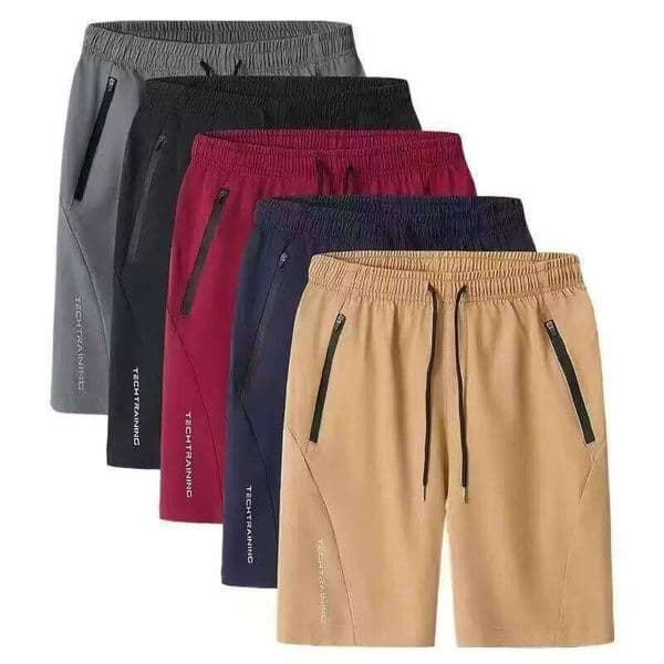 Trendy NEW 2025 Summer Men's Loose Above Knee Cross Border Beach Basket Sweat Absorbing Casual Shorts H260226