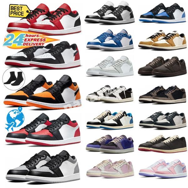 Designer Bag One af1s 1s Casual Sneakers Classic 1 Triple White Black Red Traienrs Basketball Running Sports Panda Starstruck CPFM Wheat Shoes Mens Womens