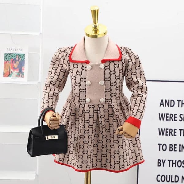 New Brand Designer Kids Dress Girls Dresses Children's Skirt Princess Dress Kids Designer Clothes Baby Frock Kid Skirt World Cup Baby Clothing Little Girl Dresses