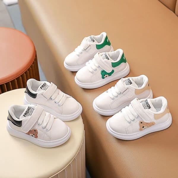Children Shoes 2025 Spring Autumn Kids Sneakers Boys Sport Shoes Fashion Cute Animal Girls Toddler Shoes Trainers Sizes US5.5C-US1Y