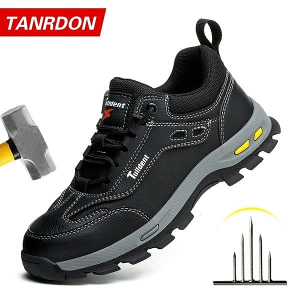 mens safety shoes puncture resistant work shoes mens protective shoes wear-resistant work boots Tactical Boots 260307