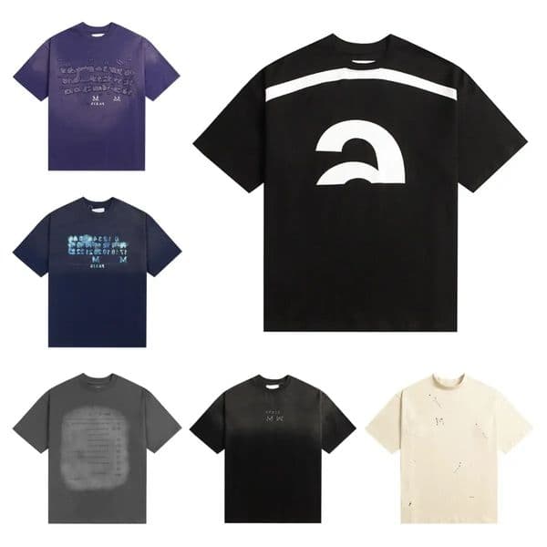 Designer Mens T Shirt Y2K Shirt Fashion Tees Letter Print Top Short Sleeve Round Neck Clothes Tees Size S-XL