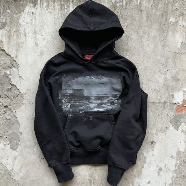 Y2K Embroidered Geometric Pattern Loose Fit Zipper Hoodie Gothic Street Wear Casual Sportswear for Men Women Extra Large 260208