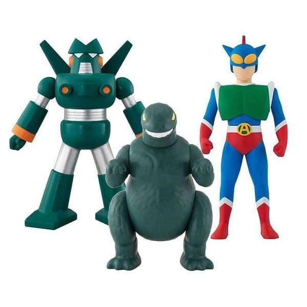 Anime Crayon Shin-chan Figure Dinosaur Kantamu Action Kamen Collection Kantam Robot Nowara Shnnosuke Doll Model Toy T260226