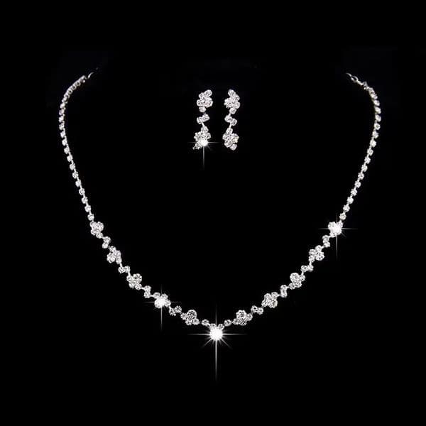 Wedding Studio Pography and Makeup Accessories Chain Earrings Two Piece Set 260207