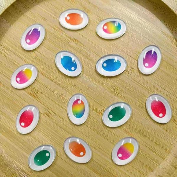 New Labubu Eye Jewelry Accessories Crystal Glass Patches Realistic Eyes Manufacturer Wholesale hot-sale products High quality