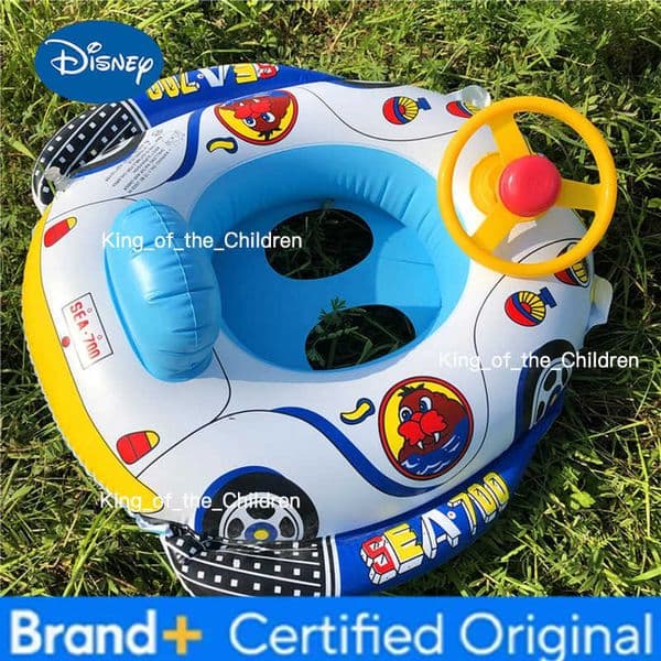 Disney Float Swimming Ring for Kids Child Pool Toys Inflatable Pool Swimming Float Car Air Mattress Beach Party Pool Accessories H2602271