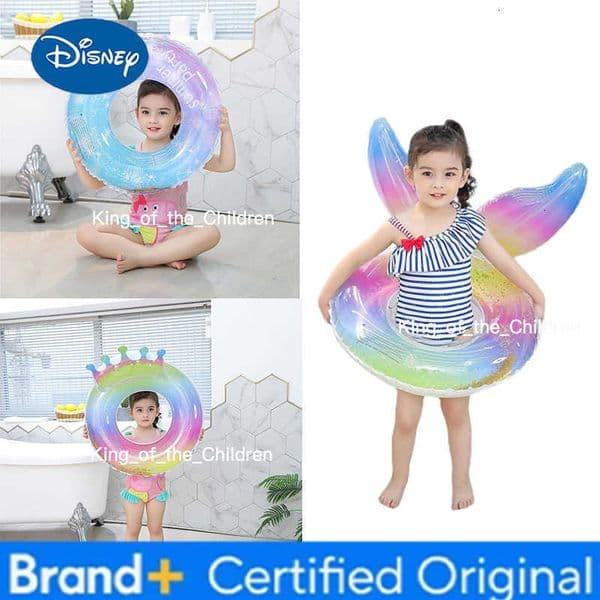 Disney Rooxin Baby Swimming Ring Water Play Tube Pool Floats for Children Kids Swimming Pool Inflatable Toys Swim Circle Beach Party H260227
