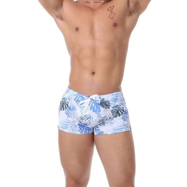 Swim Boxers Men Swimwear Low Waist Sexy Swimsuit Swimming Shorts Trunks Bathing Suit Hot Sell Sunga hombre Beachwear C260227