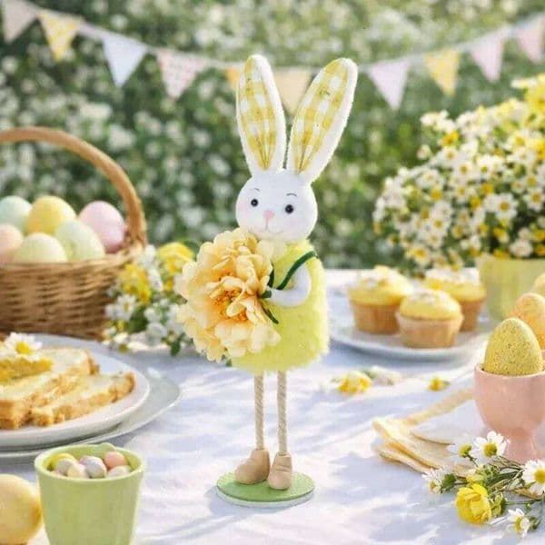 2026 New Spring Birds - Floral Arrangement, Easter Bunny Ornament, Tiered Tray Decorations, Tabletop Decor 26H0227
