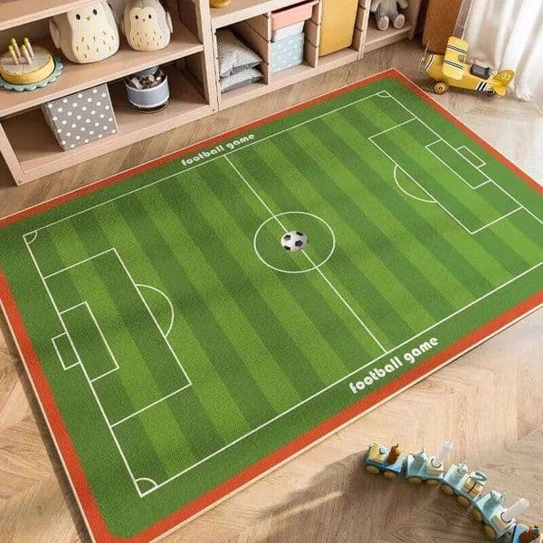 Soccer Football Field Carpet Rug for Bedroom Living Room Home Sofa Decoration,Children Play Game Large Decor Floor Mat Gift INS H260226