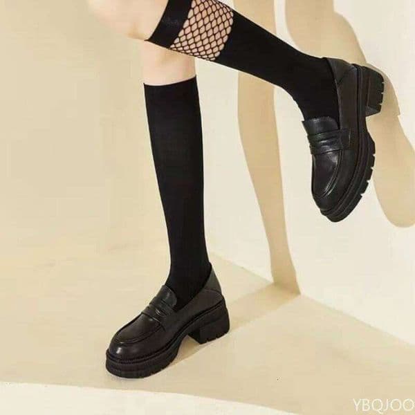 2026 Spring and Autumn Fashion New Style Casual Comfortable Versatile Women's Le Fu Retro Shallow Mouth Single Shoes
