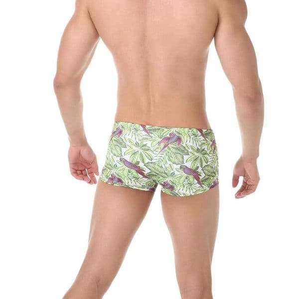Men Swimwear Swim Boxers Sexy Swimsuit Swimming Trunks Shorts Beachwear Sunga hombre Pool Bathing Suit C260227