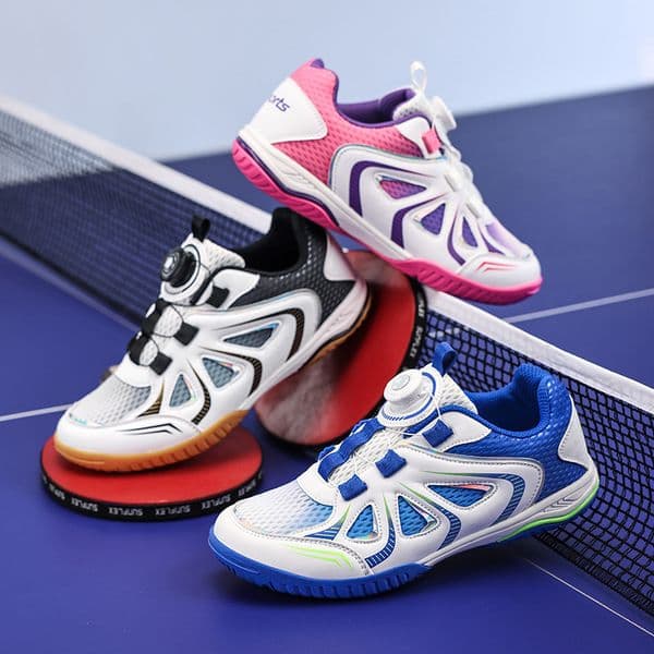 Free shipping Table tennis shoes - professional training, lightweight and anti-slip, suitable for both men and women, children's badminton shoes, sports shoes Size 30-45