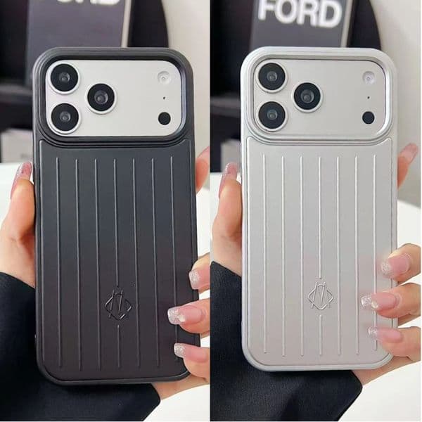 Suitcase Phone Designer for Apple iPhone Pro Max promax 14 13 17 Air 14plus 15 PLUS 16 Plus Case Weave Back Cover Coque Funda