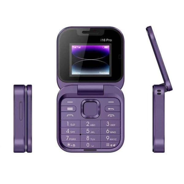 Foreign Trade I16pro Non-Smartphone Flip Button Elderly Phone 2Gf15mini SIM Dual Standby Technology