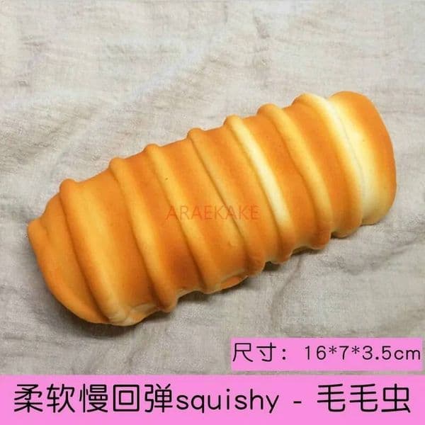 Bestseller 1PCS Soft fragrant simulated bread pendant, fake food model decoration, venting and stress relieving toy ddmytues