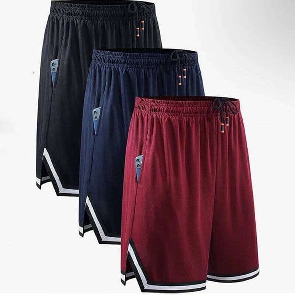 Basket Summer Sportswear Male Tracksuit Gym Fitness Clothing Training Jogging Shorts Running Sport Short pant Men H260226