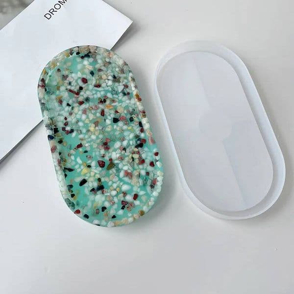 Bestseller Cup Cushion Mold Bubble Tray Silicone Table Storage Coasters DIY Gypsum Drip Glue Mirror Molds ddmySat