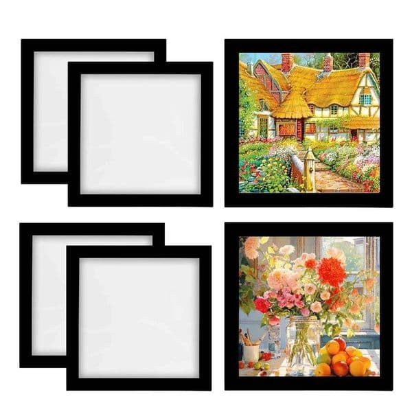X 30 Cm 4 Pack Black Picture Frame For Diamond Painting Pictures 26H0225