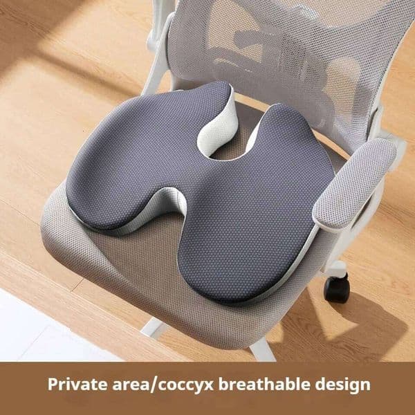 New Non Slip Orthopedic Memory Foam Prostate Cushion for Tailbone Sciaticaback Pain Comfort Chair Car Seat 26L0228