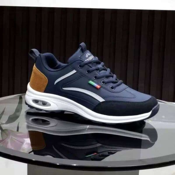 Runing Increase Comfortable Mesh Sneakers Fashion Men's Casual Breathable Jogging Shoes