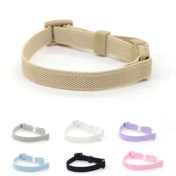 Fashion Safety Cat Collar Stretch Elastic Collars - Light Weight Kitten, Neck for All Small Large Cat,Puppy Pet Accessories 26H0228