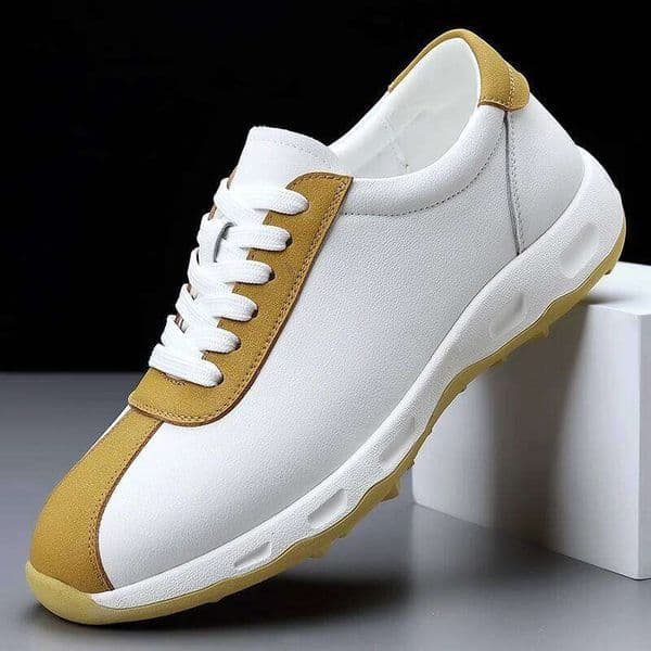 2025 Professional Men Leather Golf Training Unisex Good Quality Gym Sneakers Man Designer Walking Shoes 38-44 26Y0203