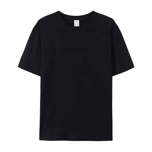 100% Cotton Unisex Plain White Crew Neck Tshirt Coton Herren T-shirt Uomo Blank Black T Shirt For Men Playeras De Hombre C260228 afe