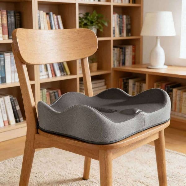 1pc Support Cushion,Upgraded Office Sitting Aid, Student Cushion, Integrated Seat Cushion,Suitable for Office, Driving, Home 26L0228