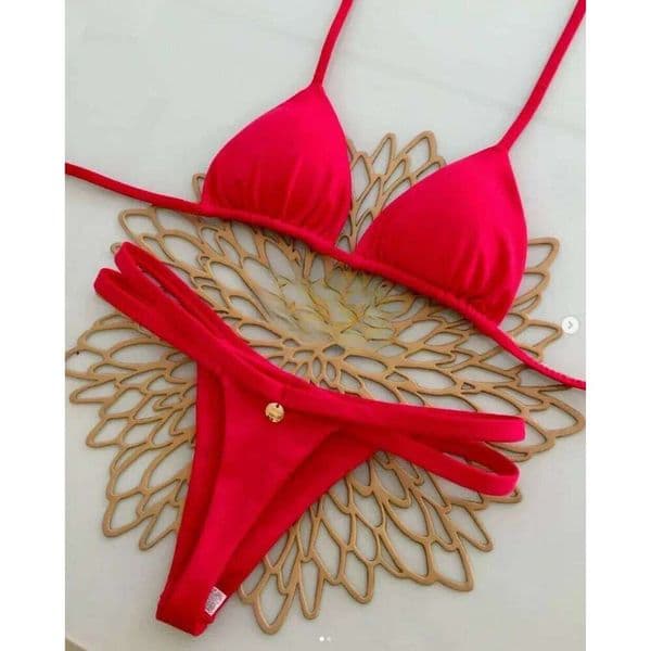New Bikini Women Sexy Brazil Swimsuit Beach Vacation Swimwear Z260228
