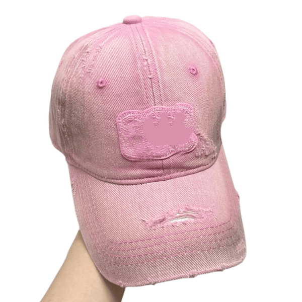pink casquette cap hole baseball cap Gradient designer cap designer hat caps hats Casquette Luxe hats for men mens hat Woman cap Classic SunProtection Casu L260504