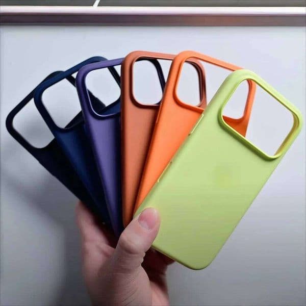NEW l Color Liquid Silicone Phone Case IPhone 17 Pro Max Air For Strong Magnetic Wireles Charger Button Cover 26Y0228