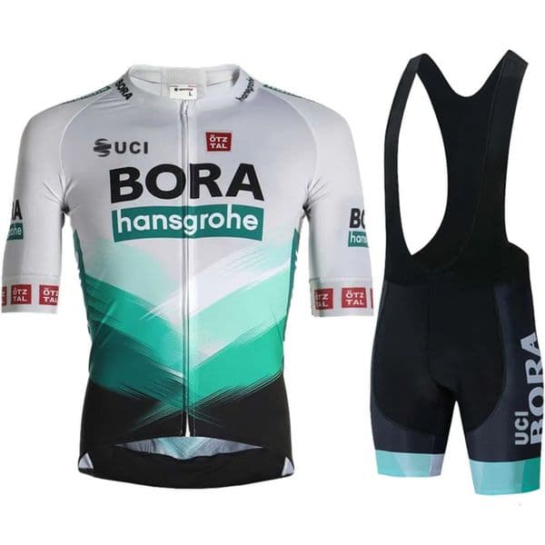 2026 New Soccer Jersey Men's Cycling Clothing Uniform Man Jersey Pro Team UCI BORA Bike football Mtb Clothes Suit Complete Outfit Male Pants Blouse Bib Set