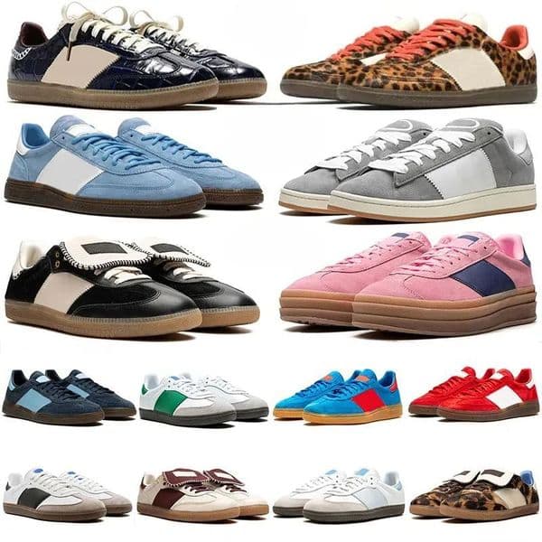 2026 Designer Casual Running Shoes OG Men Women Handball 00s Collegiate Navy Night Red Wonder White Night Brown Black trainers sports Platform sneakers