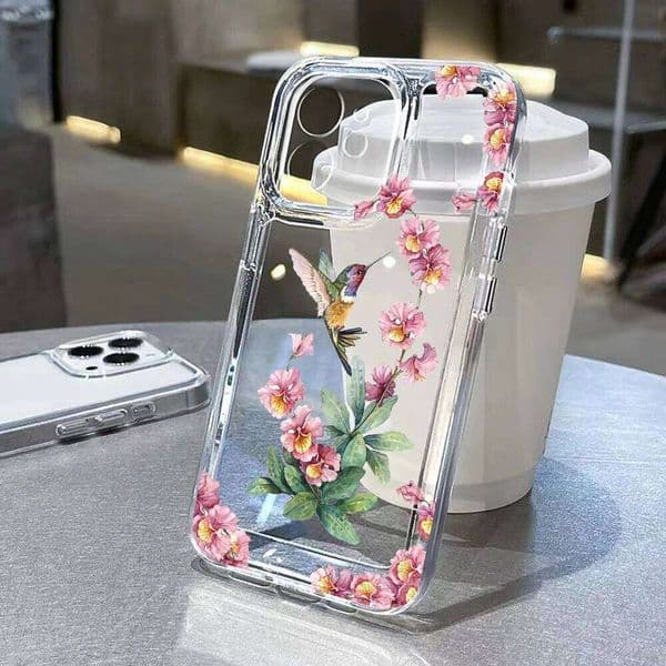 Flower Clear Case For A57 A55 5G A54 A53 A56 A37 A36 A35 A34 A33 A32 A26 A17 A07 A06 S26 S25 S24 Ultra S23 S22 PlusCover 26Y0228