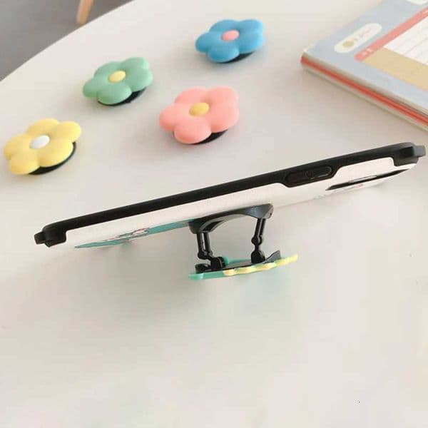 Fold Finger Fruit Stand holder for iphone Cute Silicone holder For Oneplus MOTO Egee Mobile Phone BracketJ260601