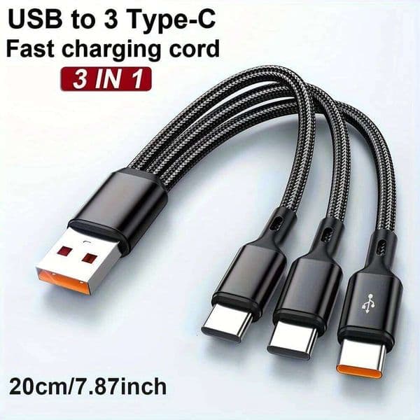 100W 6A USB Cable Fast Charging Type C Charger Wire Data Cords For iPhone 15 Pro Xiaomi 14 Redmi k70 Samsung S24 Huawei