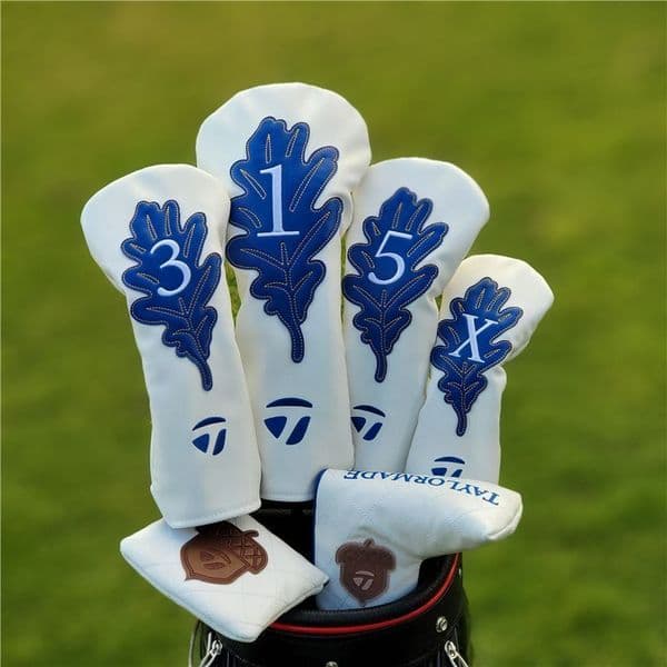 Golf Bags TLM2023 Oak Hill PGA Limited Edition Wood Headcover Putter Cover Club Head Protector Cap