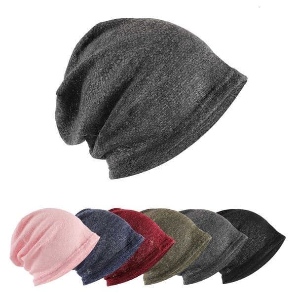 Hat Knit ie Breathable Slouchy Turban Cap Soft Skullcap for Spring Summer Autumn Daily Wear S260601