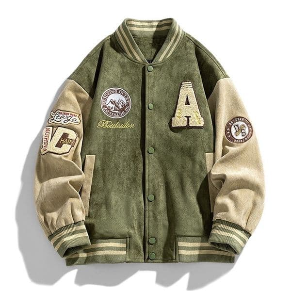 Baseball Jacket Men Fashion Embroidered Jackets Coats High Street Outwear Man Bomber Jacket Hip Hop Clothing Top 260525CJ
