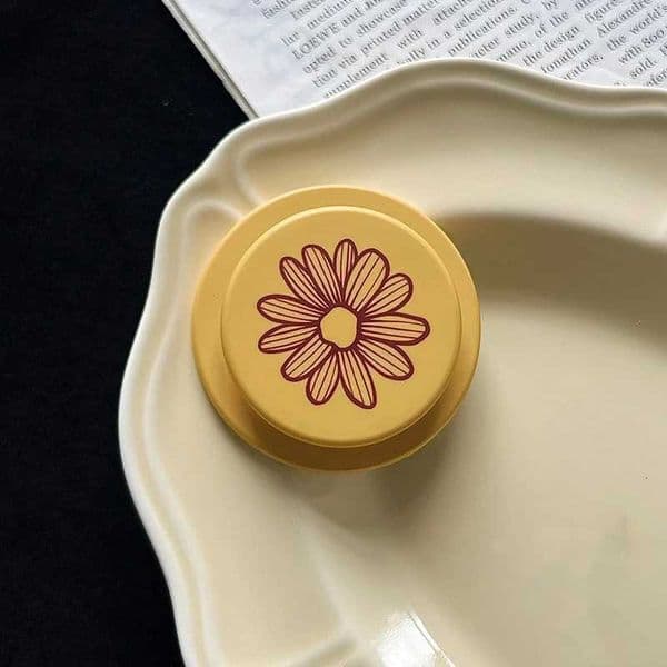 Flower lia Rose Magnetic Phone Mount Grip Holder Mount Foldable Lazy Bracket For Finger Socket Universal Smart TokJ260601